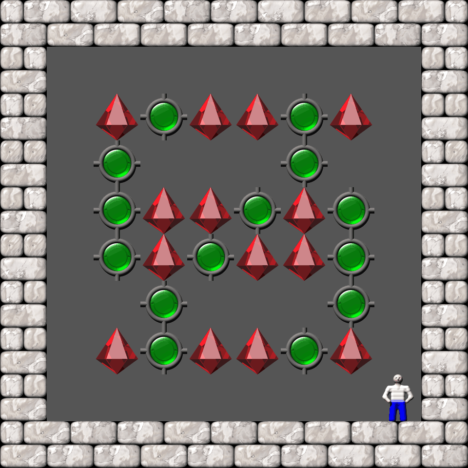 Sokoban Eric F. Tchong Arranged level 5